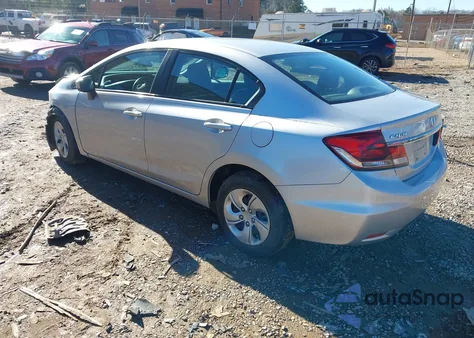2015 Honda Civic Lx from USA, damaged, VIN 19XFB2F52FE075379
